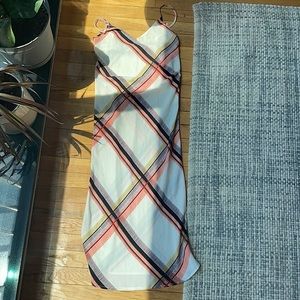 Geometric print Slip dress